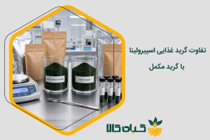 گرید غذایی اسپیرولینا