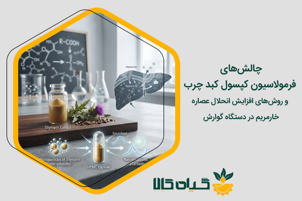 فرمولاسیون کپسول کبد چرب